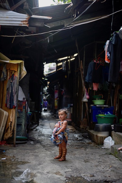 The back alleys of Bangkok