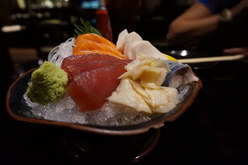 Nagisa sashimi sampler