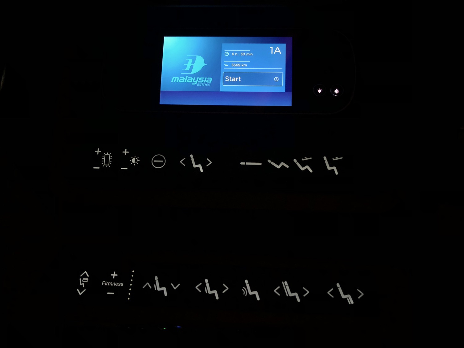 a screen with a blue screen and white text