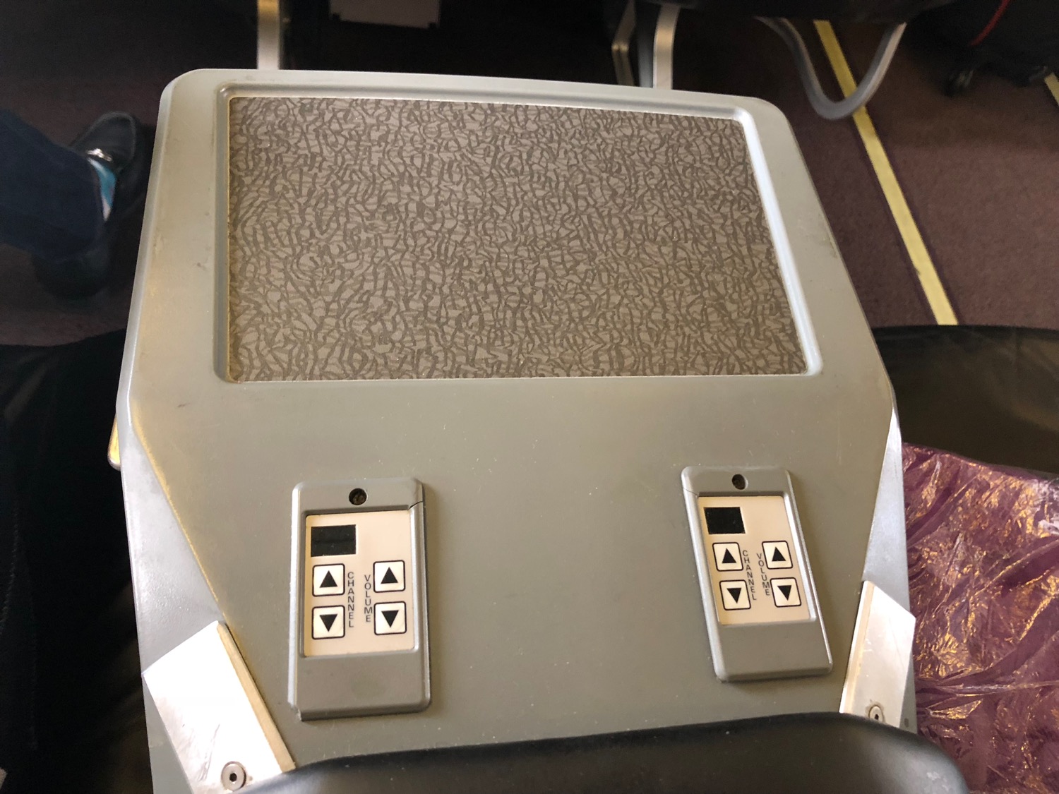 a rectangular object with buttons and switches