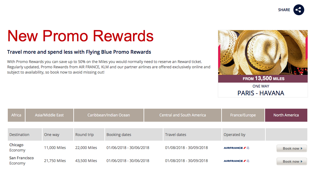 a screenshot of a flight rewards program