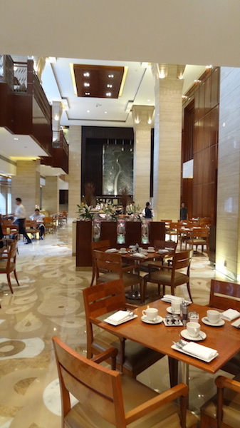 The Cafe's beautiful and large dining area