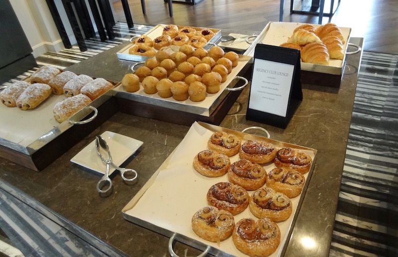 Table with pastries