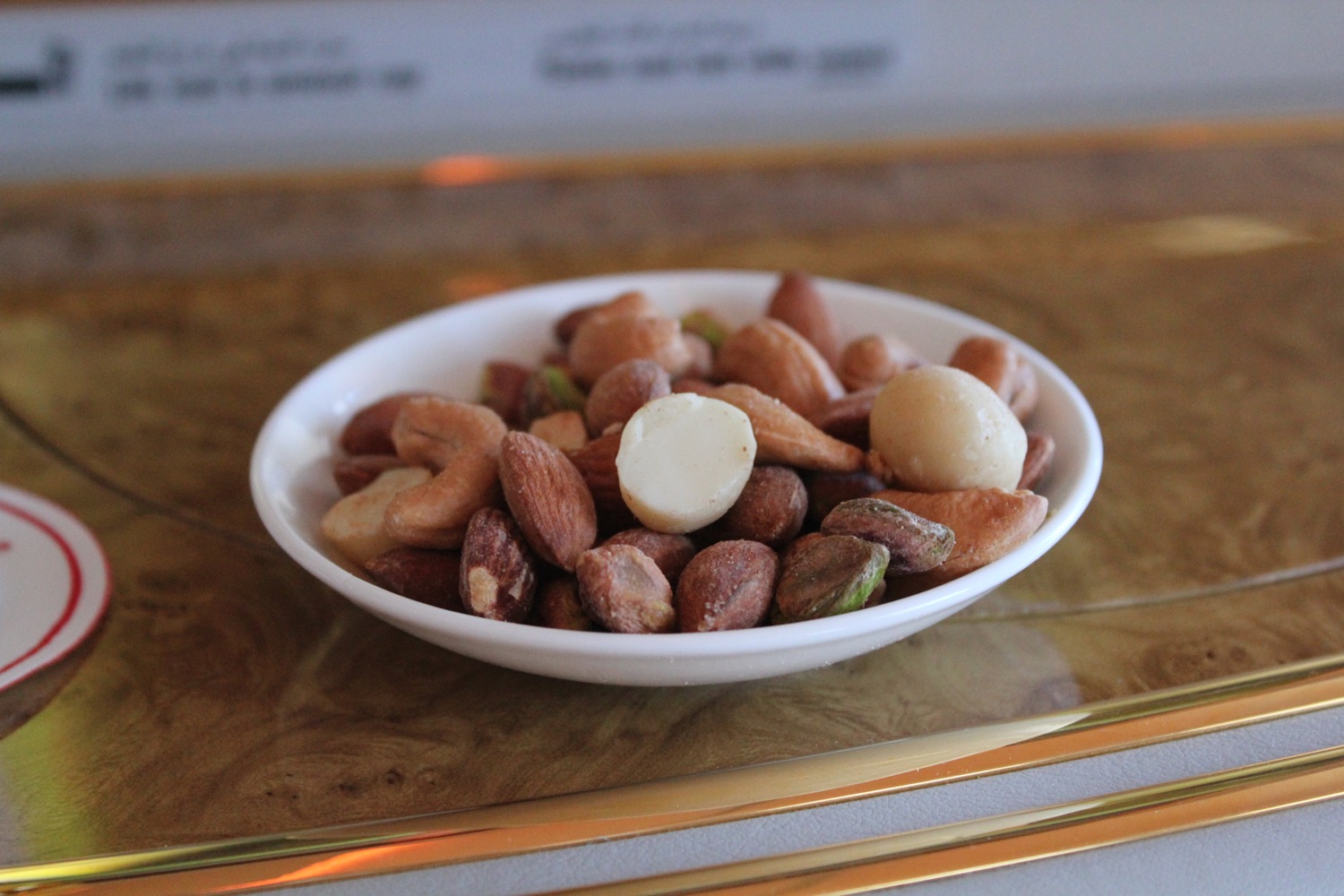 a bowl of mixed nuts