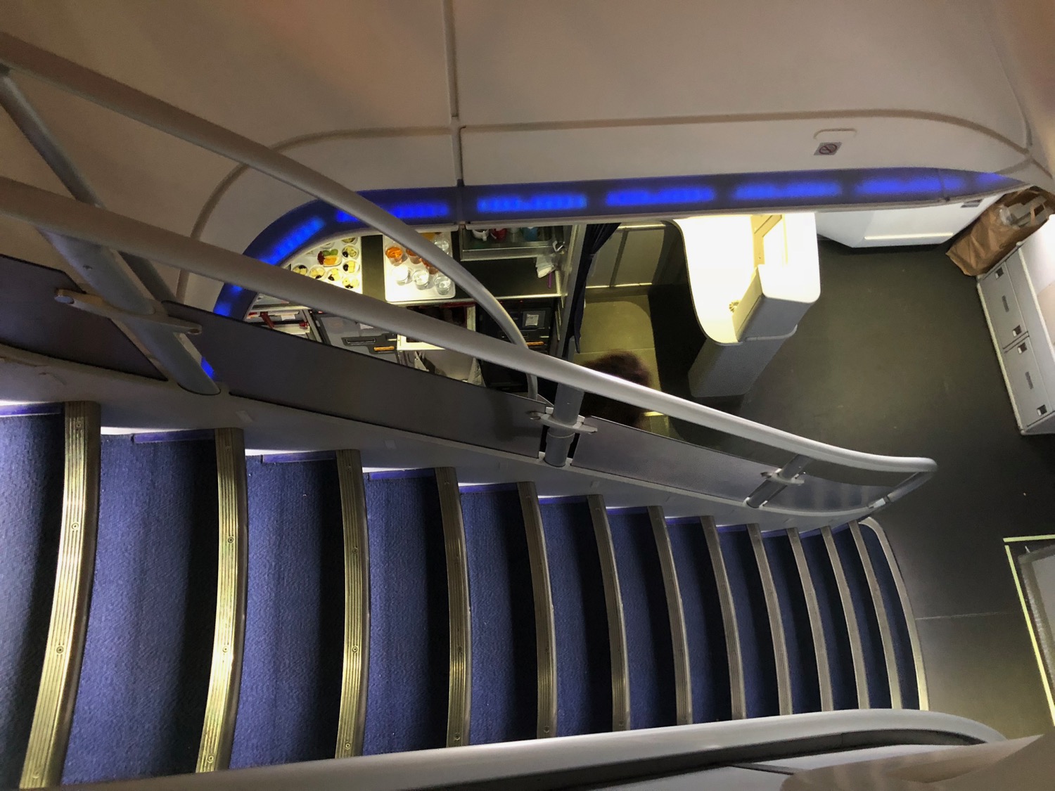a staircase in a plane