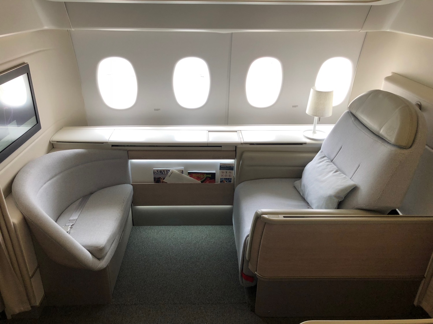 Air France First Class Upgrade