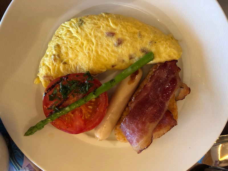 Omelet from menu