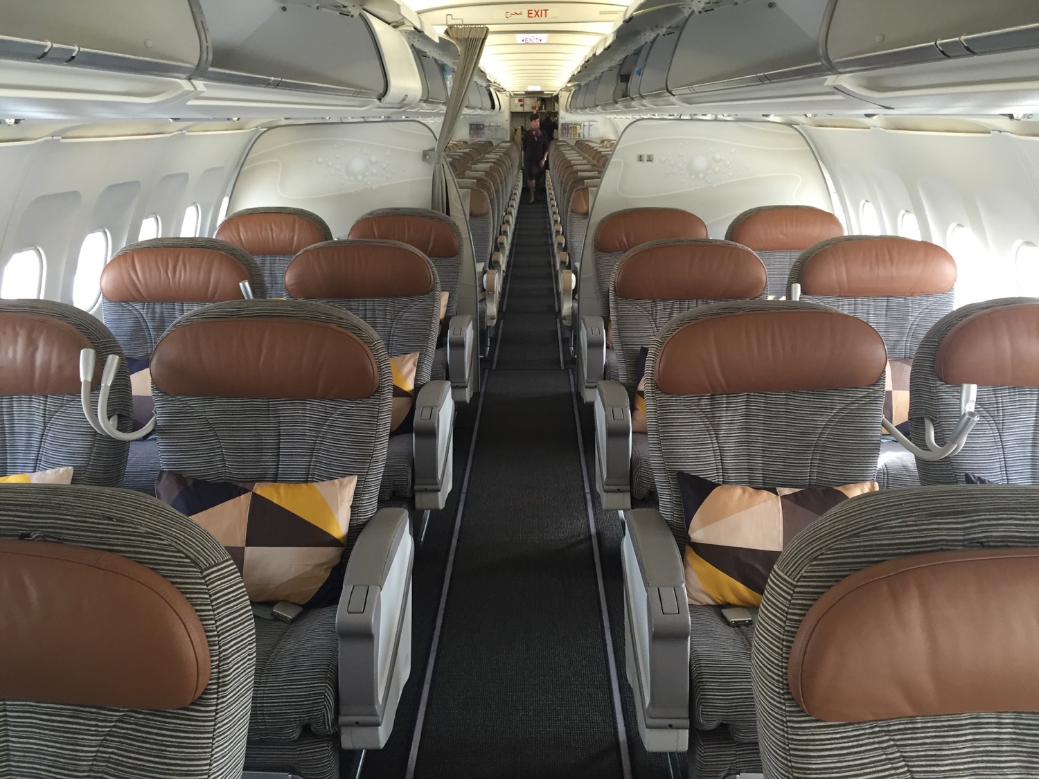 Etihad A319 Business Class Review