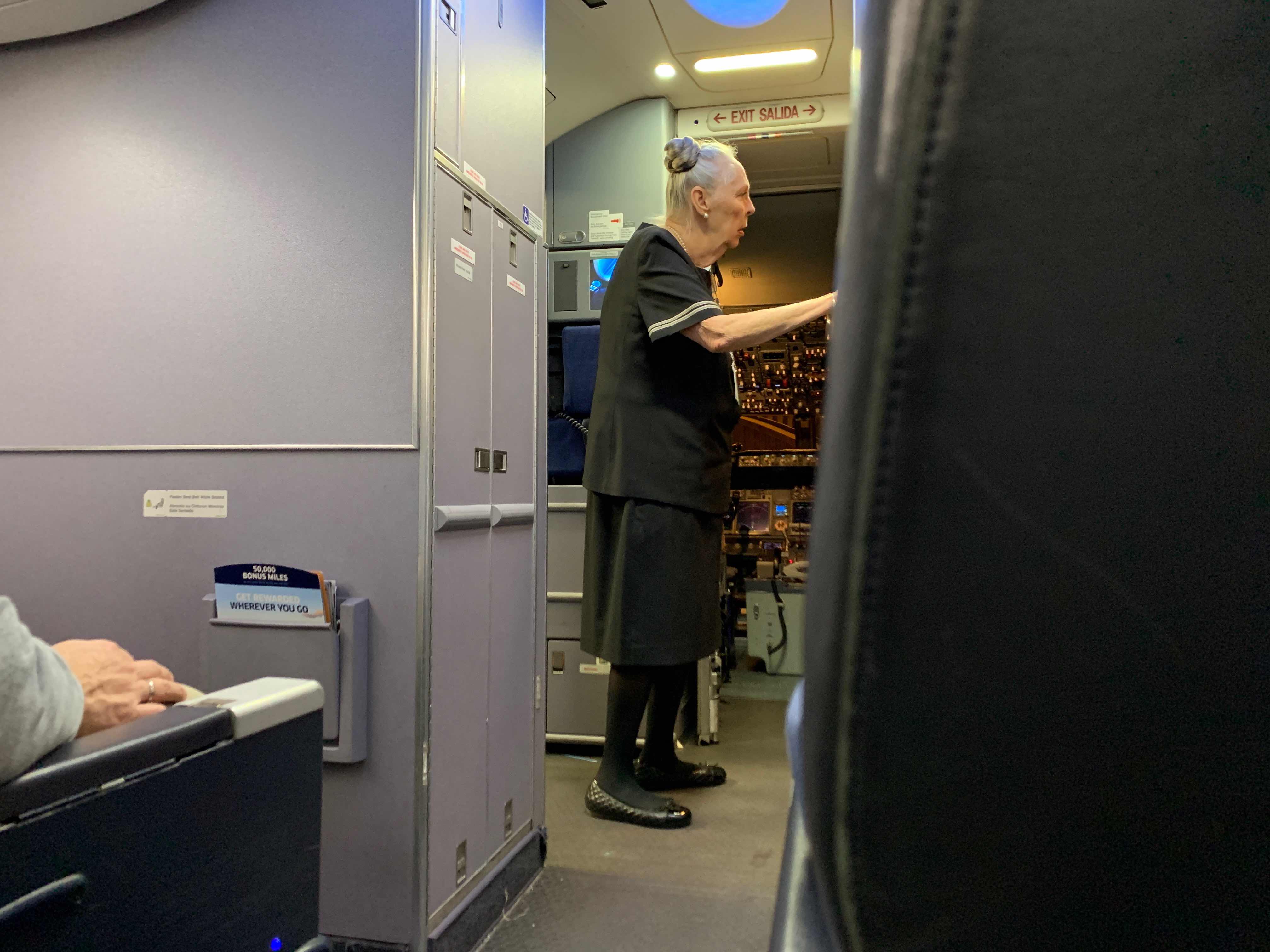 Superb United Flight Attendant