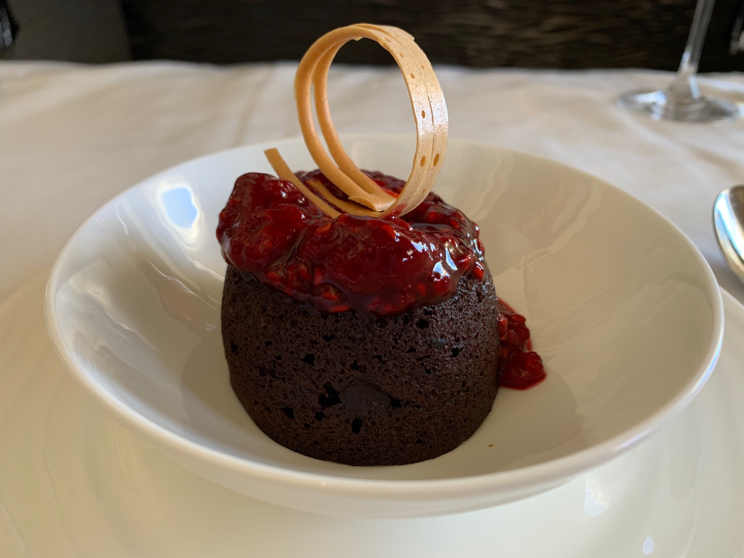 a dessert in a bowl