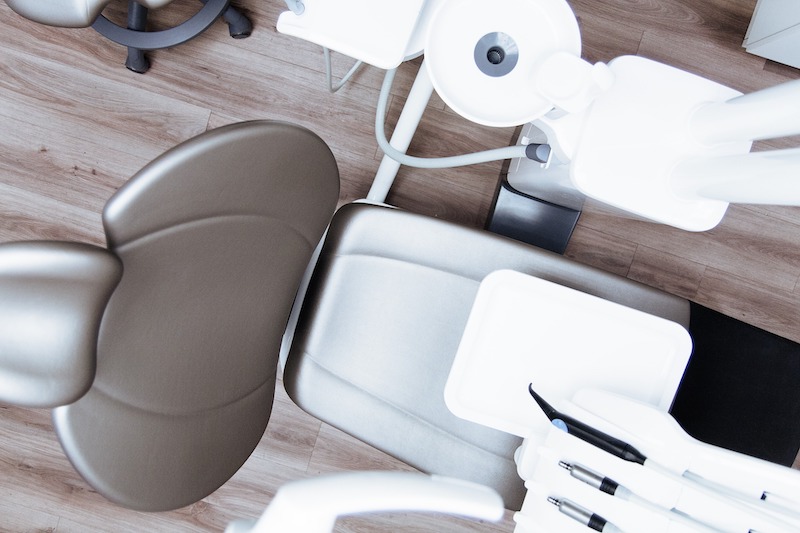 **Not the actual dental chair from my visit**