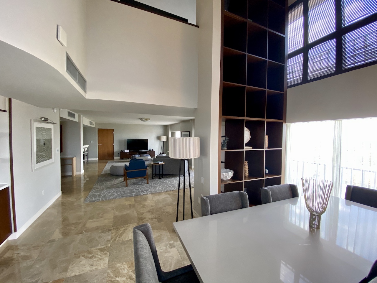 Hyatt's $200/nt Grand Cypress bi-level suite (upgrade) living room