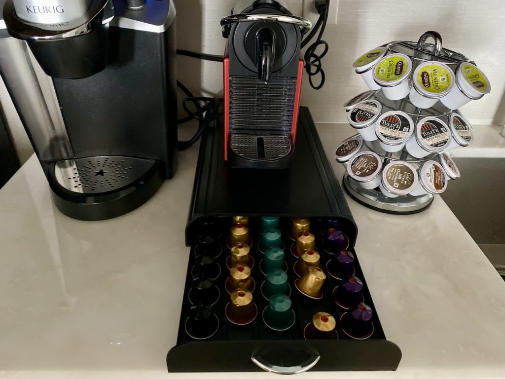 Endless coffee options
